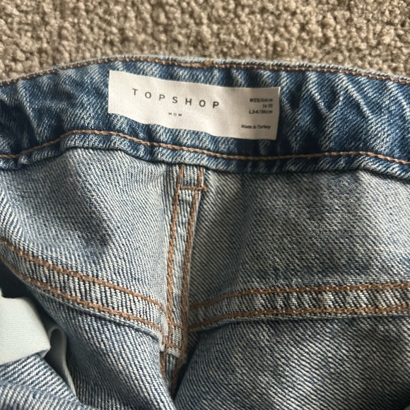 Top shop high waisted jeans - Picture 2 of 2